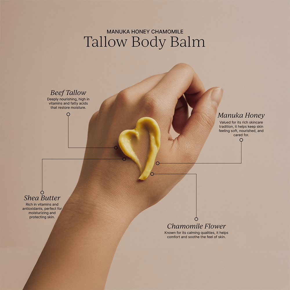Manuka Honey Chamomile Tallow Body Balm