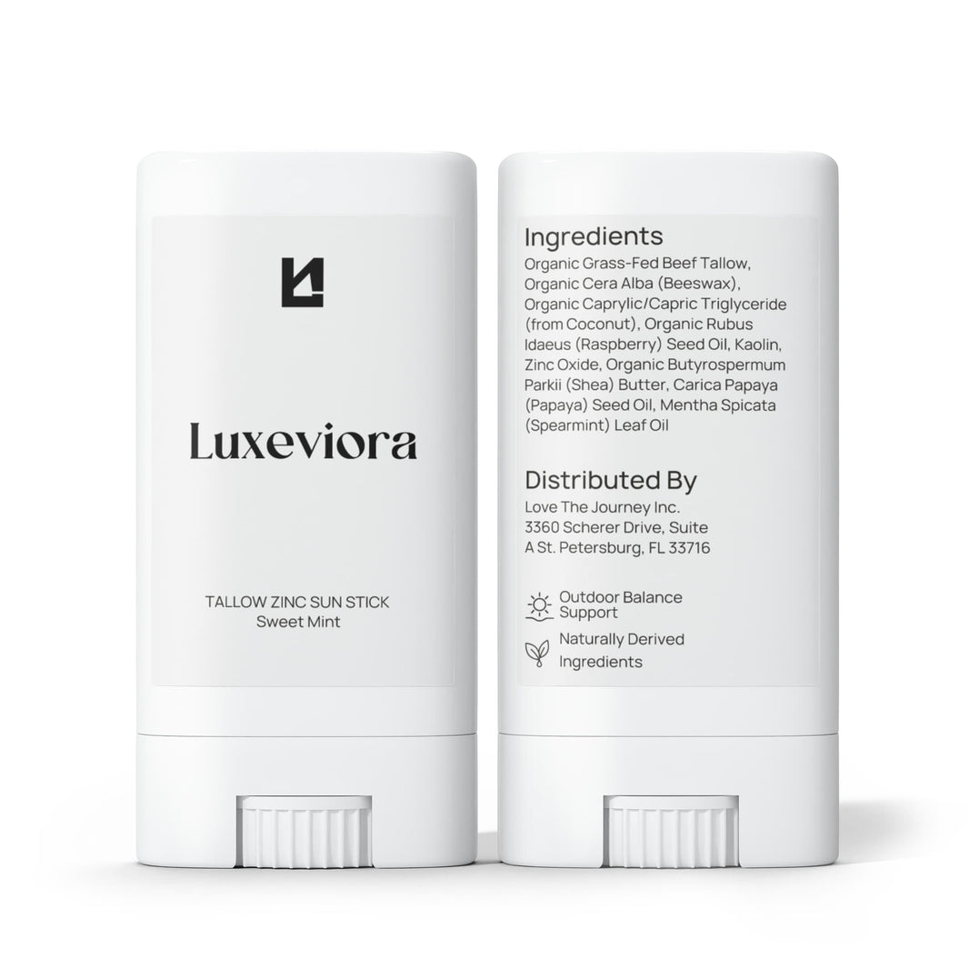 2 Pack Tallow Zinc Sun Stick