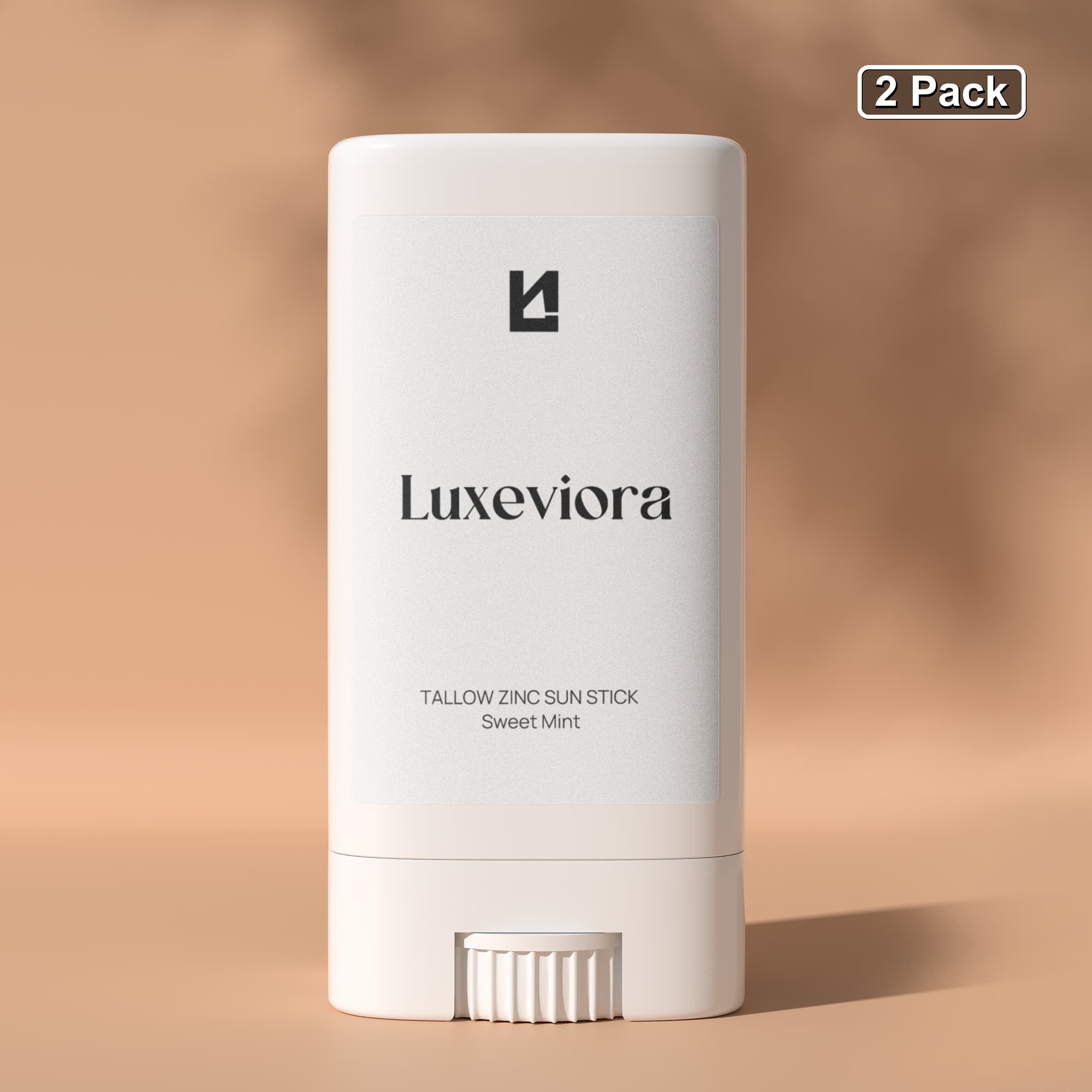 2 Pack Tallow Zinc Sun Stick