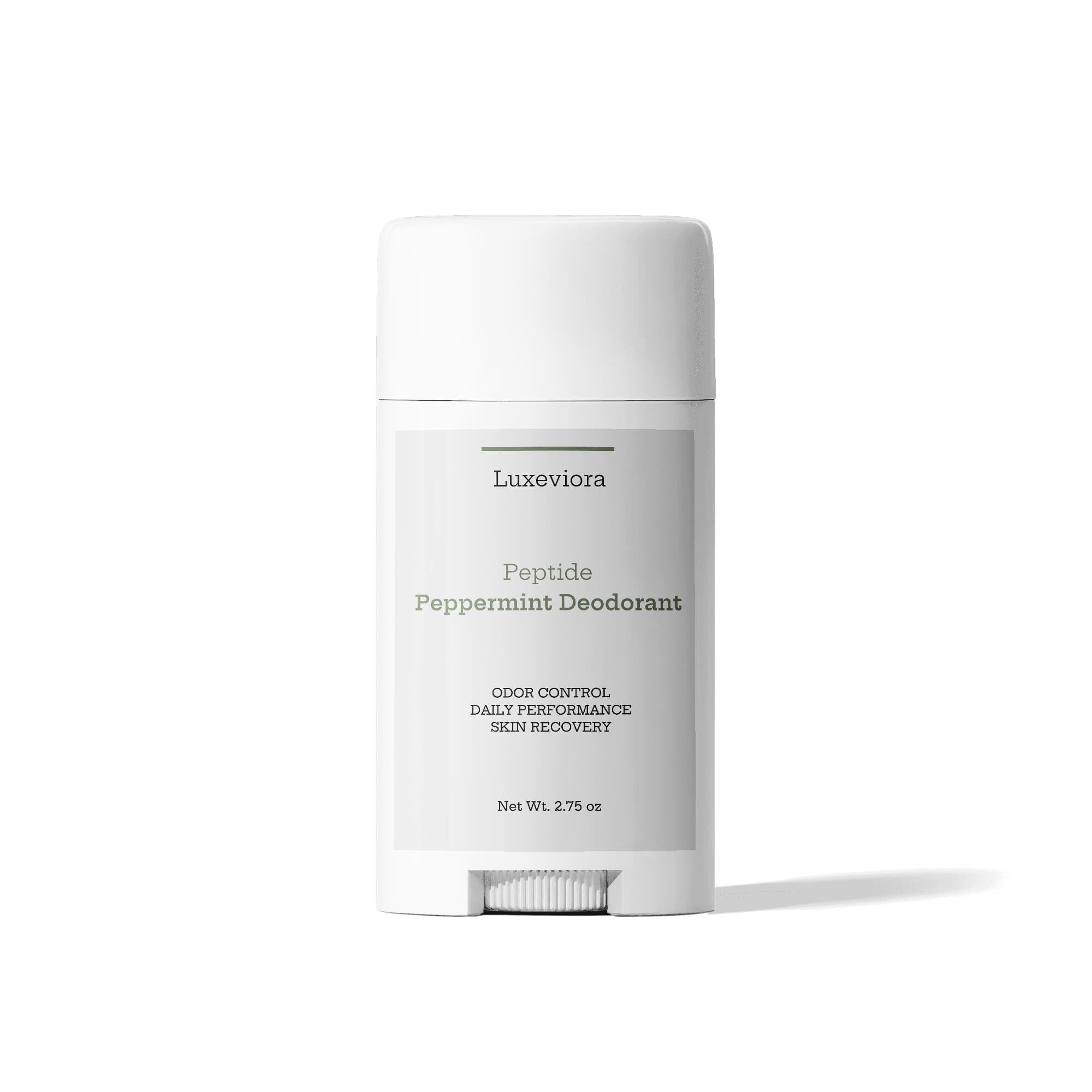 2 Pack Peptide Peppermint Deodorant