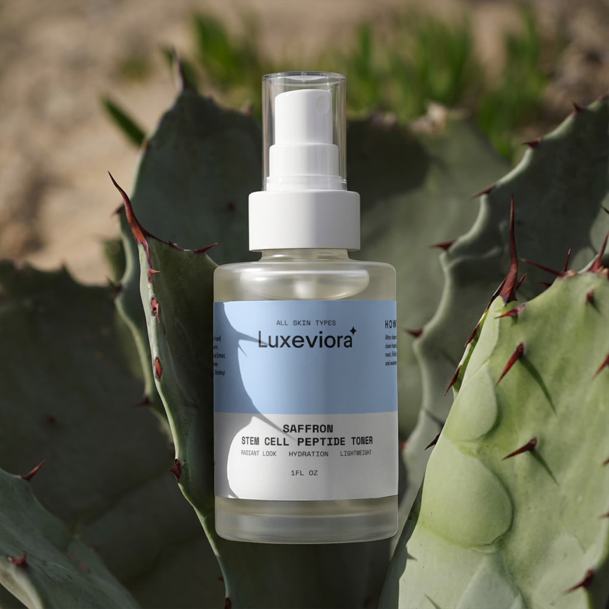 Saffron Stem Cell Peptide Toner